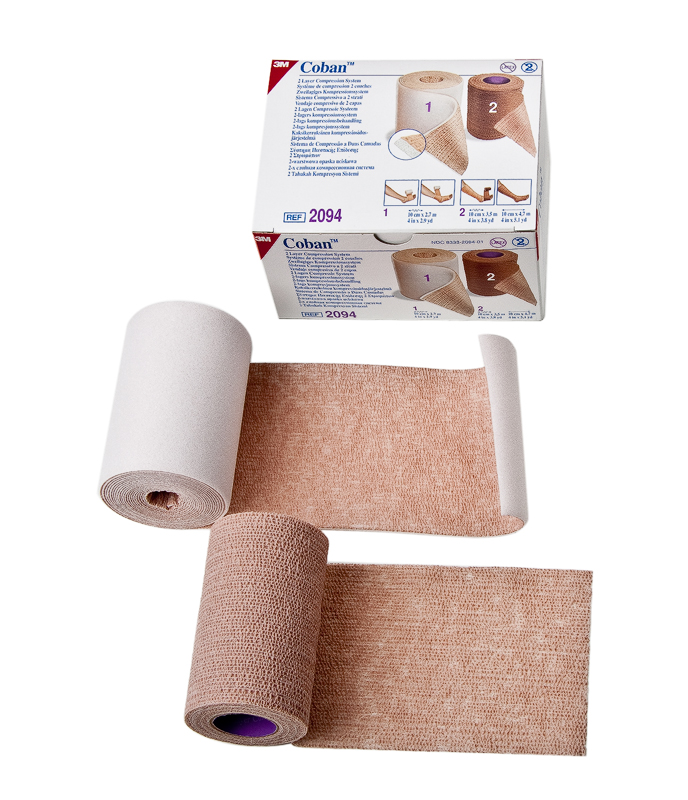 Compression: Tape Coban 2 Layer Foam & Compression 10cm