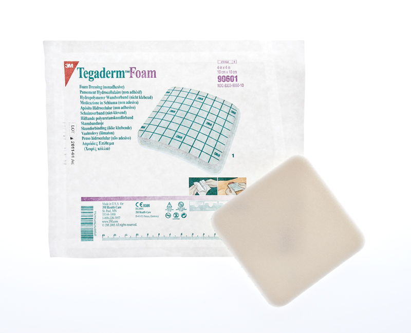 Foams Tegaderm Foam (Tegafoam) 10cm x 10cm Non Adhesive