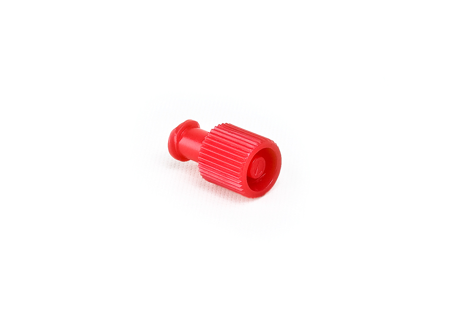 Adaptors & Connectors: Adaptor IV Red Cap Luer Lock